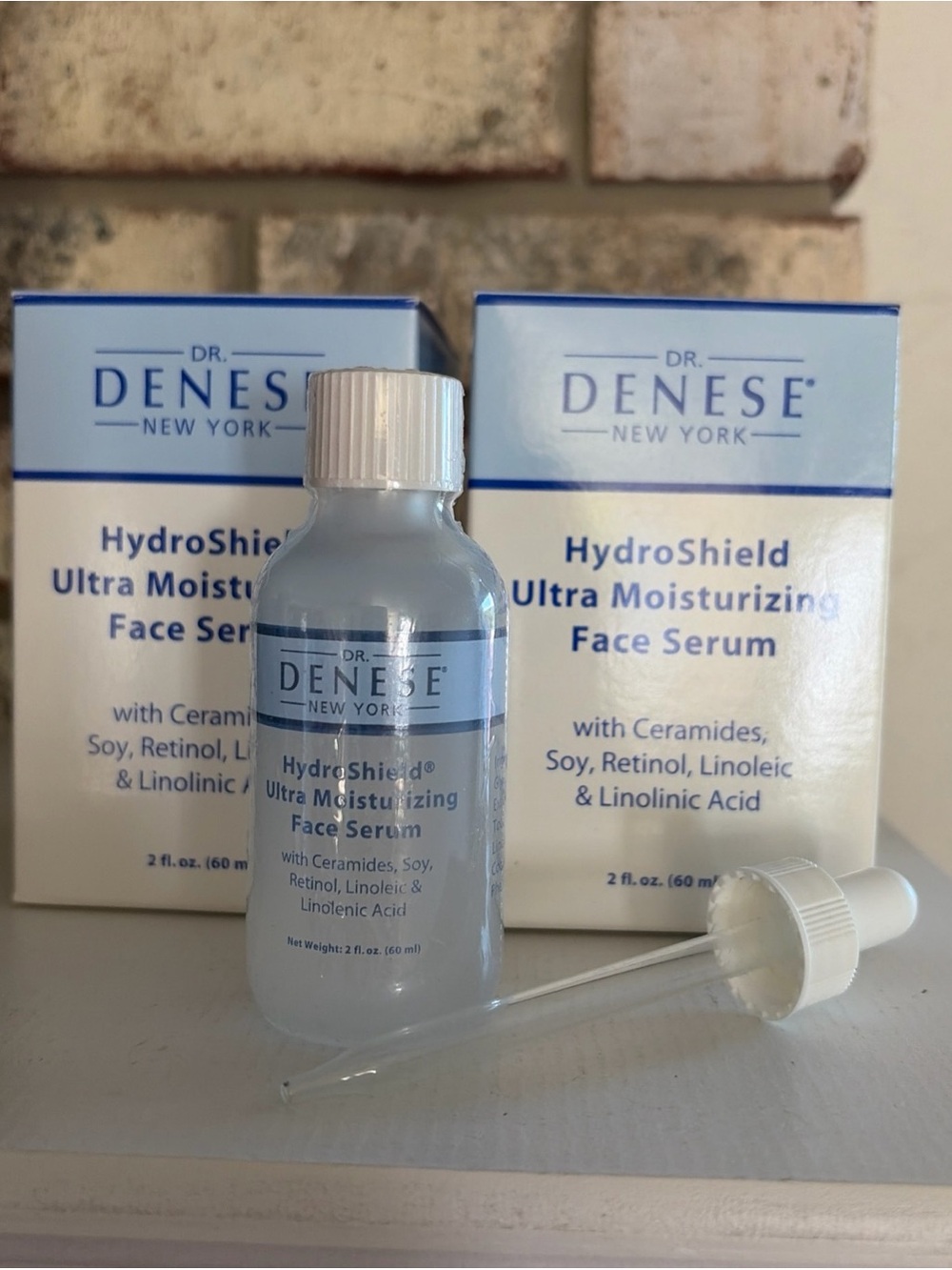 Dr. Denese Hydroshield Ultra Moisturizing Face Serum, Set of 2, 2 fl. oz New